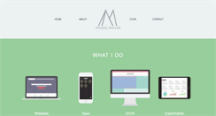 Desktop Screenshot of michaelamahler.com